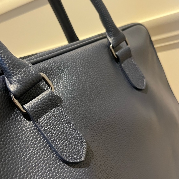 ralph lauren polo Navy duffle bag Brand New gym bag w straps! Crossbody laptop - Picture 10 of 14